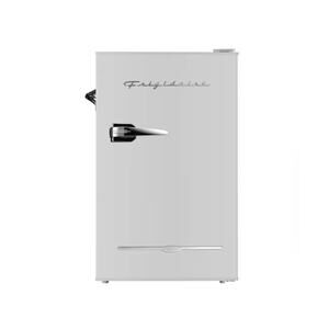3.2 cu. ft. Retro Mini Fridge in Moonbeam Silver